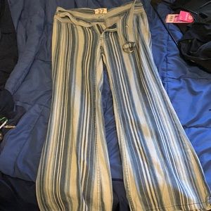 striped jeans(ish)